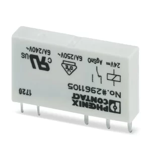 relé phoenix 2961105 plc bsc 24dc/21